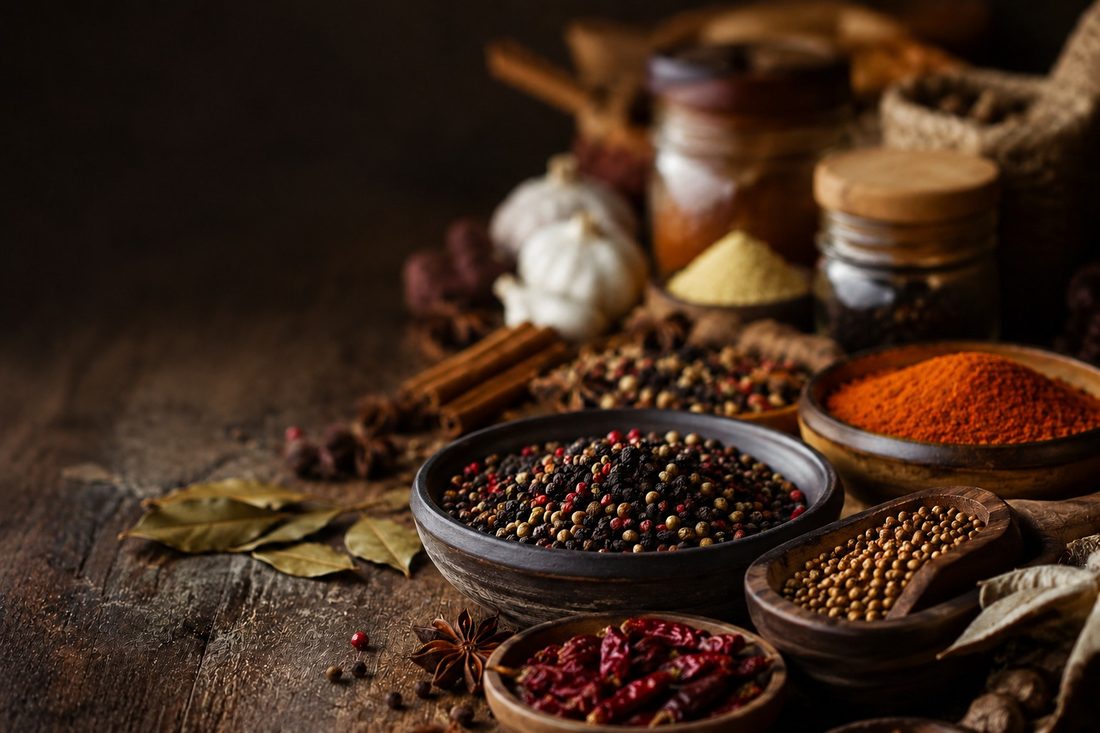 Traditional Bengali and Indian spices