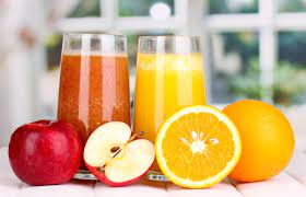 Orange or Apple Juice