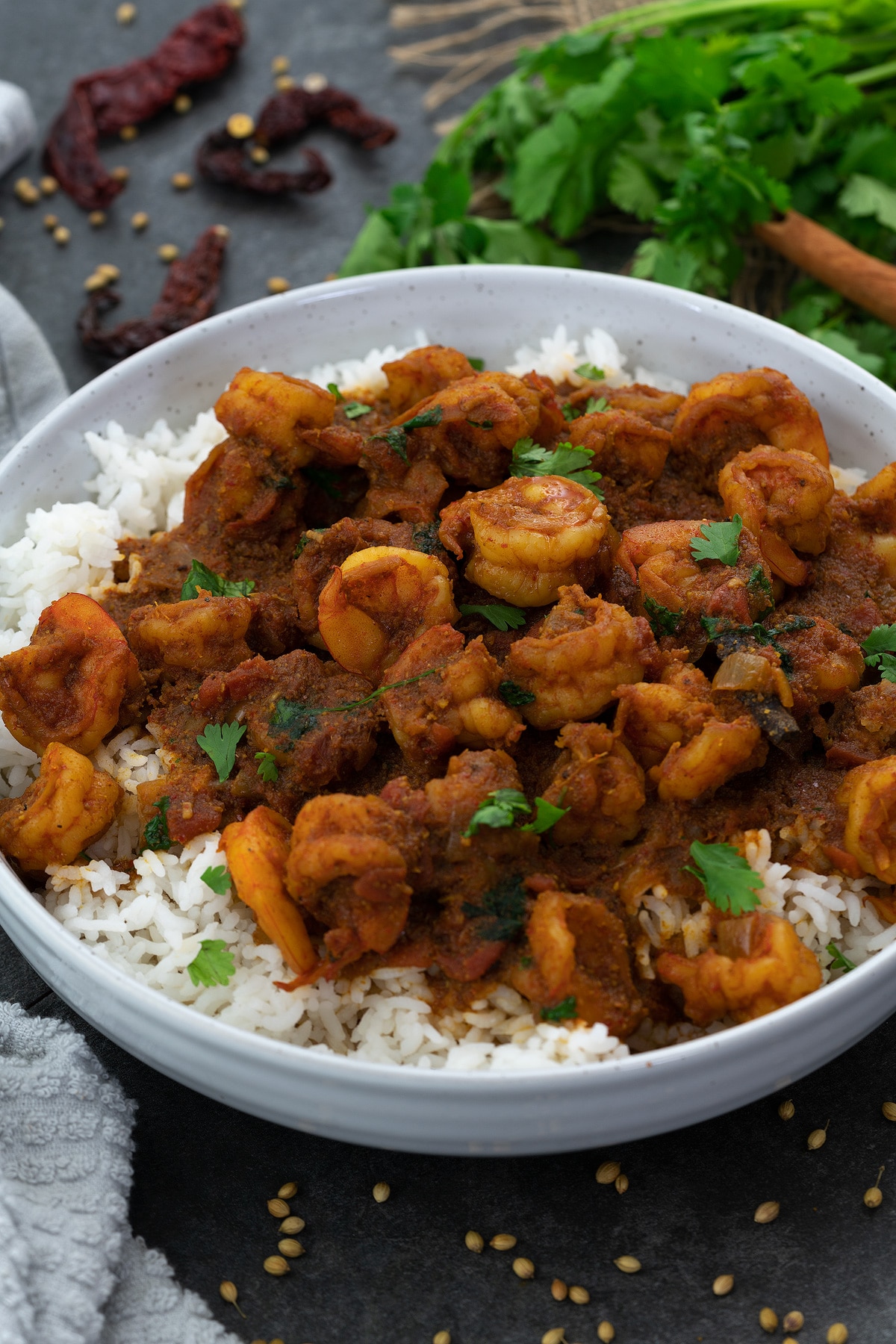 Shrimp Vindaloo